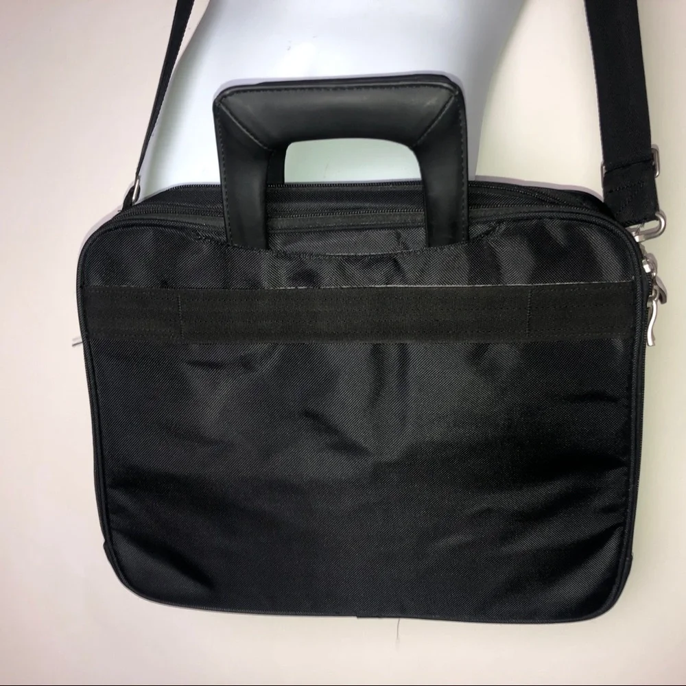 Dell Black Laptop Computer‎ Travel Bag Padded w/Adjustable Strap